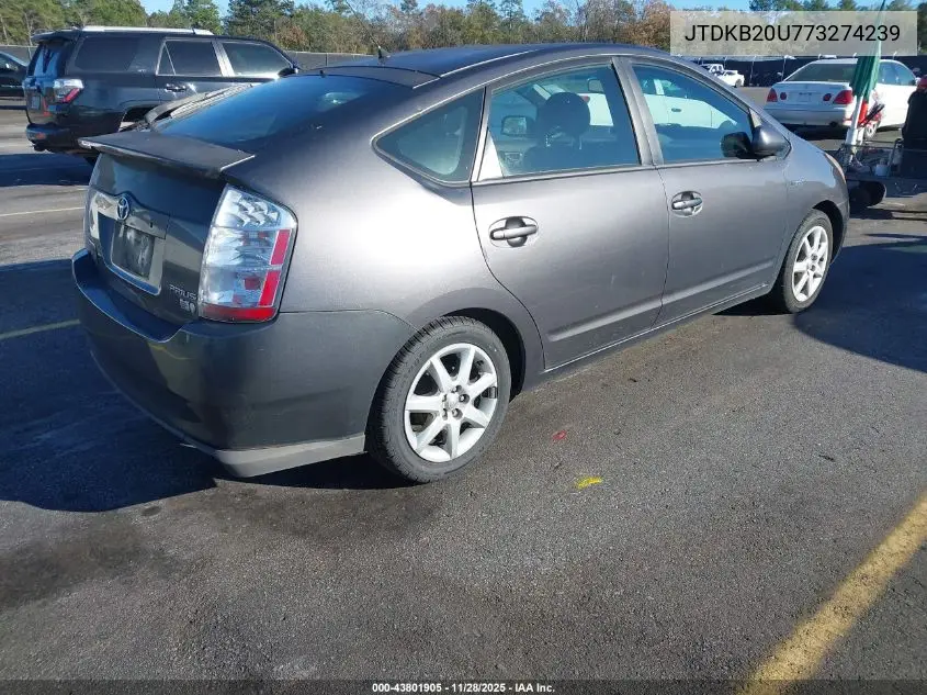 JTDKB20U773274239 2007 Toyota Prius Touring