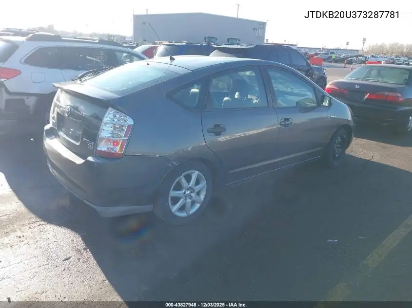 JTDKB20U373287781 2007 Toyota Prius Touring