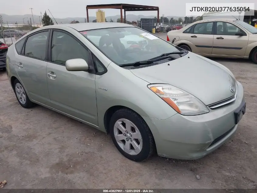 JTDKB20U377635054 2007 Toyota Prius