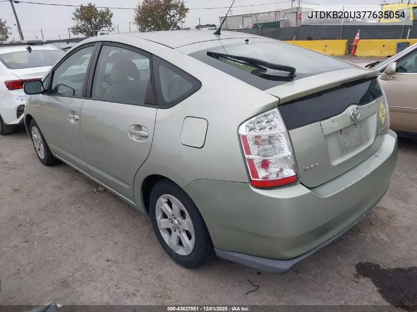 JTDKB20U377635054 2007 Toyota Prius
