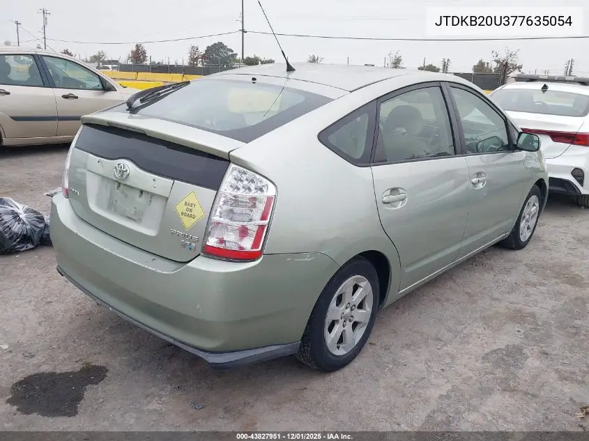 JTDKB20U377635054 2007 Toyota Prius