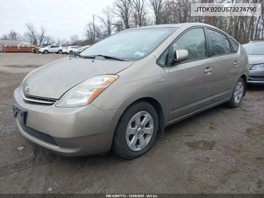 JTDKB20U573274790 2007 Toyota Prius