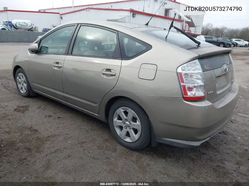 JTDKB20U573274790 2007 Toyota Prius