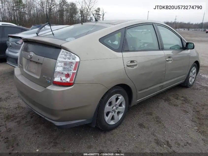 JTDKB20U573274790 2007 Toyota Prius