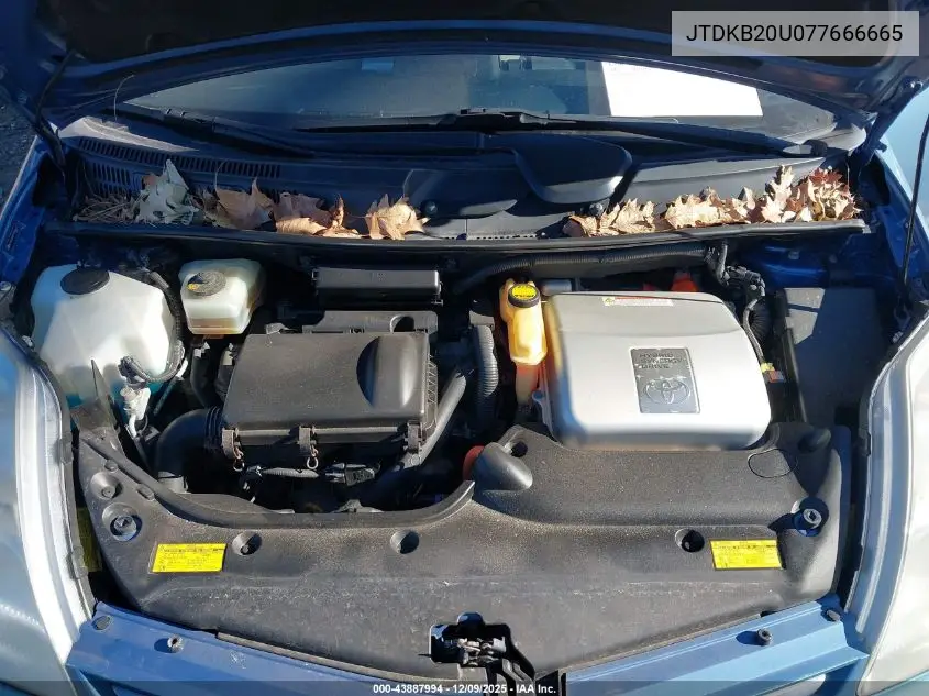 JTDKB20U077666665 2007 Toyota Prius
