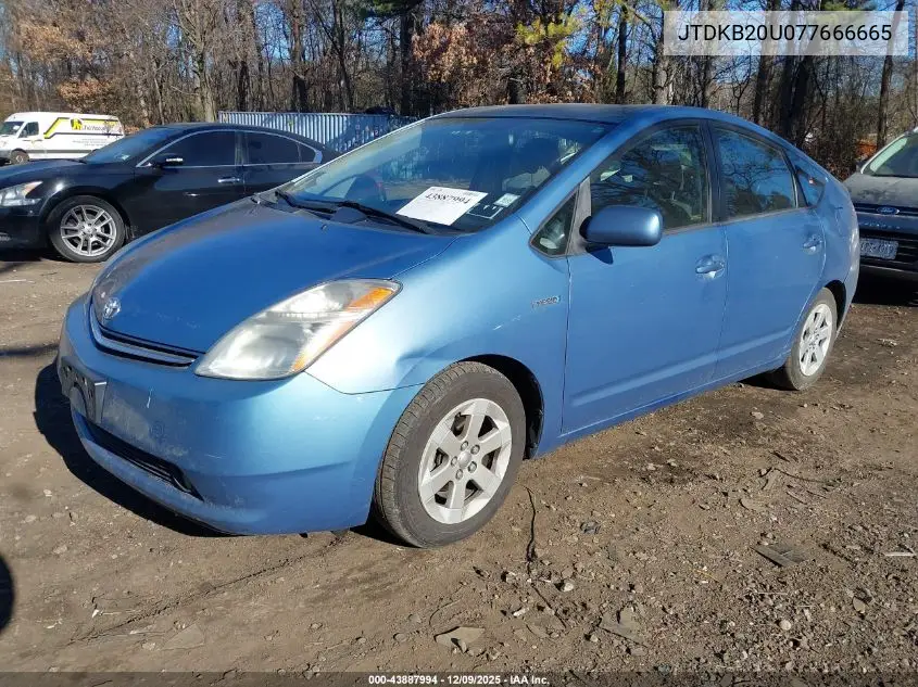 JTDKB20U077666665 2007 Toyota Prius