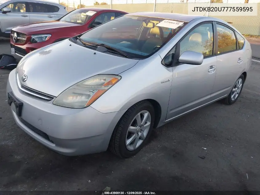 JTDKB20U777559595 2007 Toyota Prius Touring