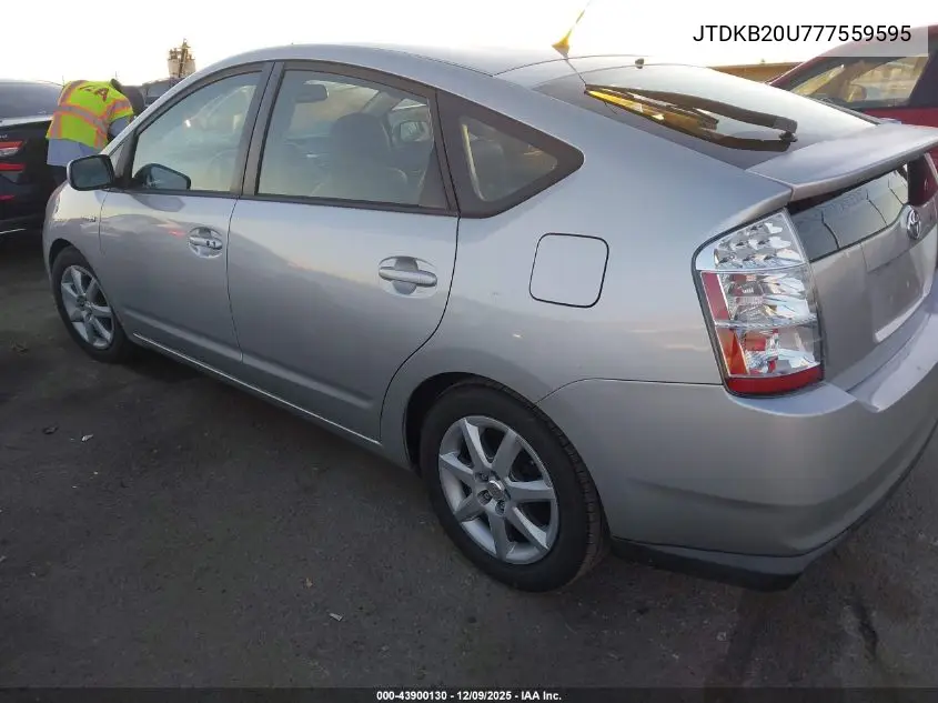JTDKB20U777559595 2007 Toyota Prius Touring
