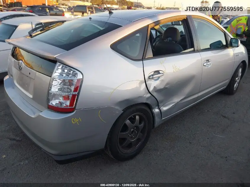 JTDKB20U777559595 2007 Toyota Prius Touring