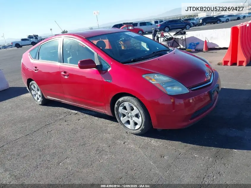 JTDKB20U573269427 2007 Toyota Prius