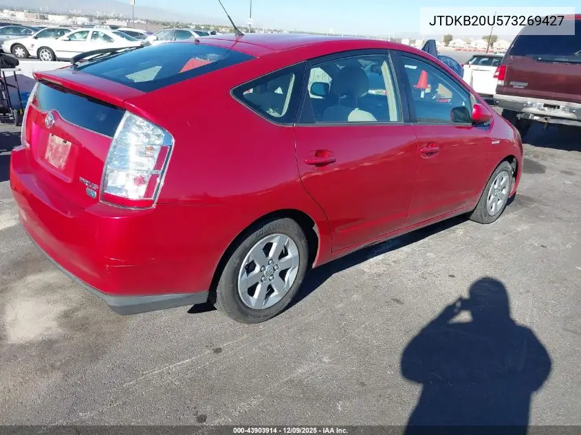 JTDKB20U573269427 2007 Toyota Prius