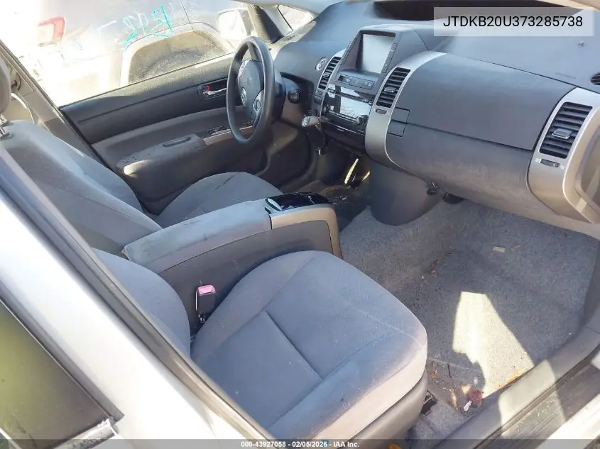 JTDKB20U373285738 2007 Toyota Prius