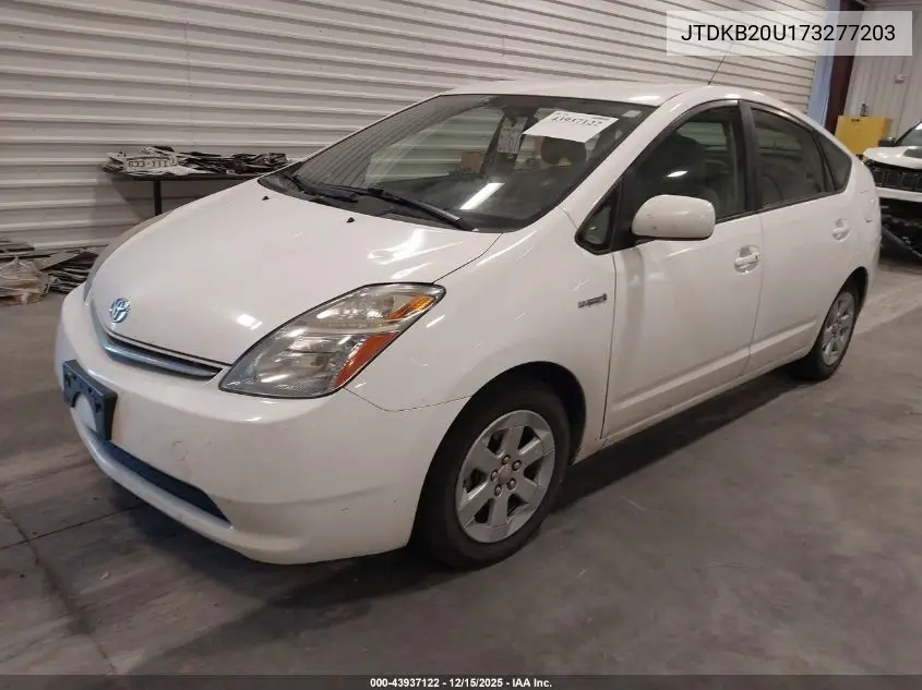 JTDKB20U173277203 2007 Toyota Prius
