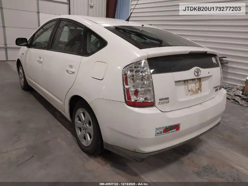 JTDKB20U173277203 2007 Toyota Prius