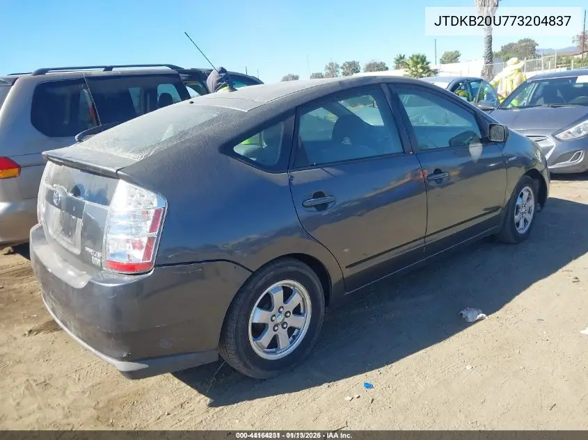 JTDKB20U773204837 2007 Toyota Prius