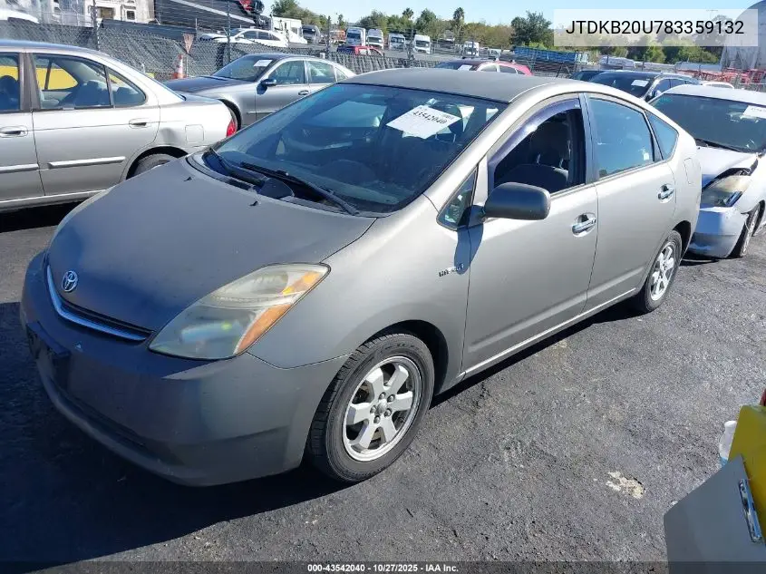 JTDKB20U783359132 2008 Toyota Prius