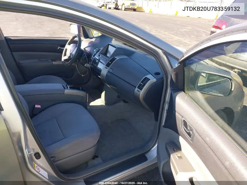 JTDKB20U783359132 2008 Toyota Prius