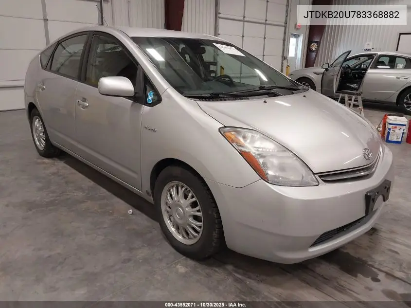 JTDKB20U783368882 2008 Toyota Prius