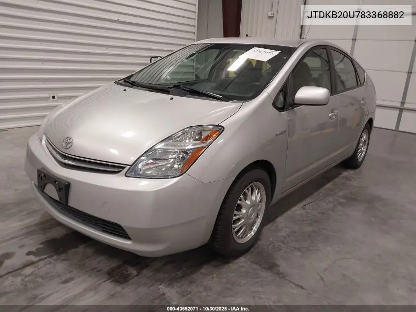 JTDKB20U783368882 2008 Toyota Prius