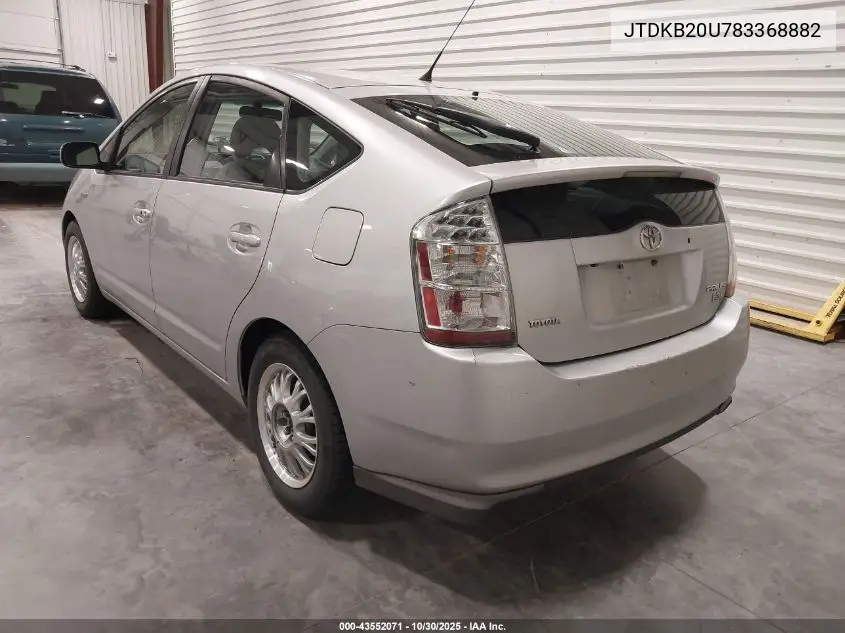 JTDKB20U783368882 2008 Toyota Prius
