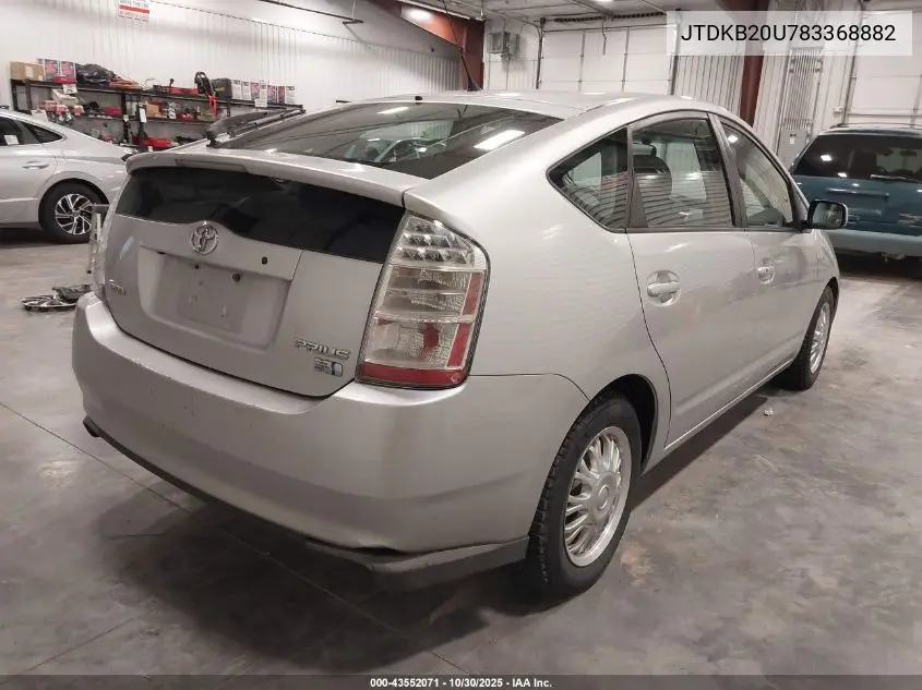 JTDKB20U783368882 2008 Toyota Prius