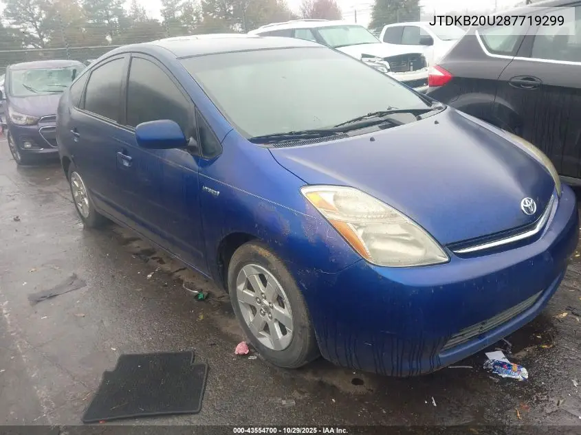 JTDKB20U287719299 2008 Toyota Prius