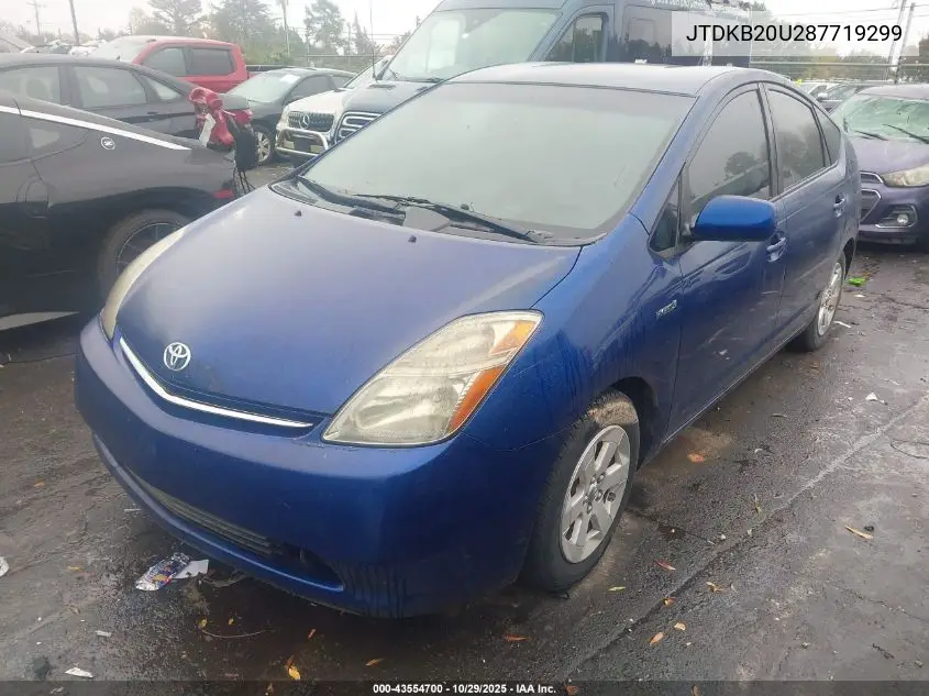 JTDKB20U287719299 2008 Toyota Prius