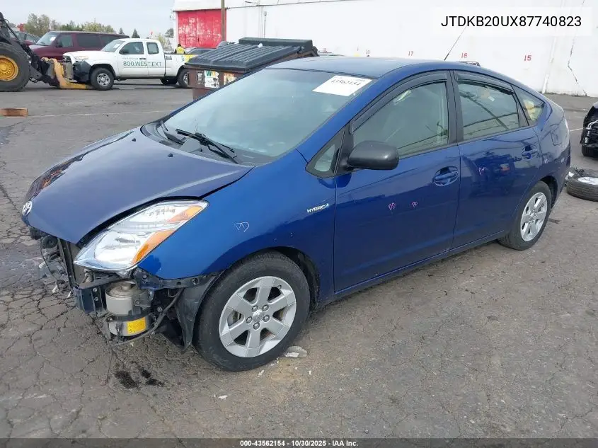 JTDKB20UX87740823 2008 Toyota Prius