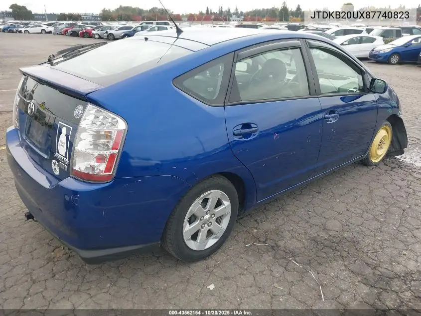 JTDKB20UX87740823 2008 Toyota Prius