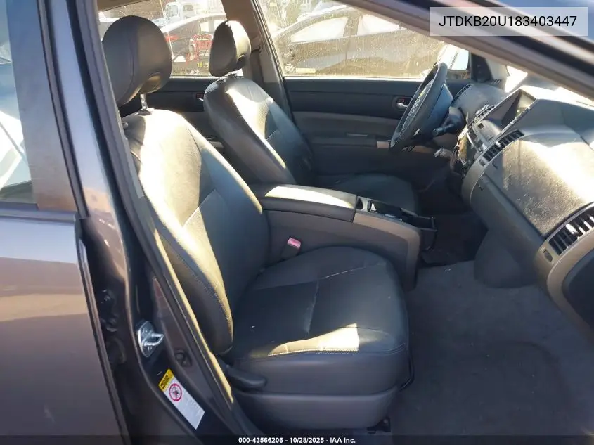 JTDKB20U183403447 2008 Toyota Prius Touring