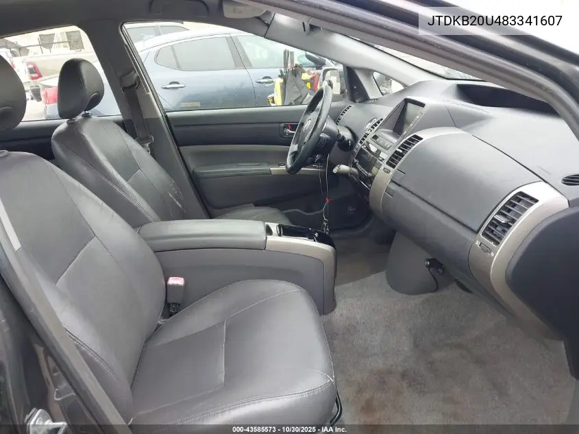 JTDKB20U483341607 2008 Toyota Prius