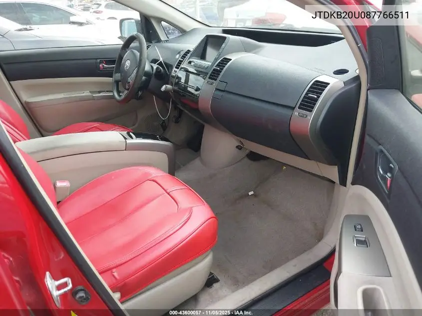 JTDKB20U087766511 2008 Toyota Prius
