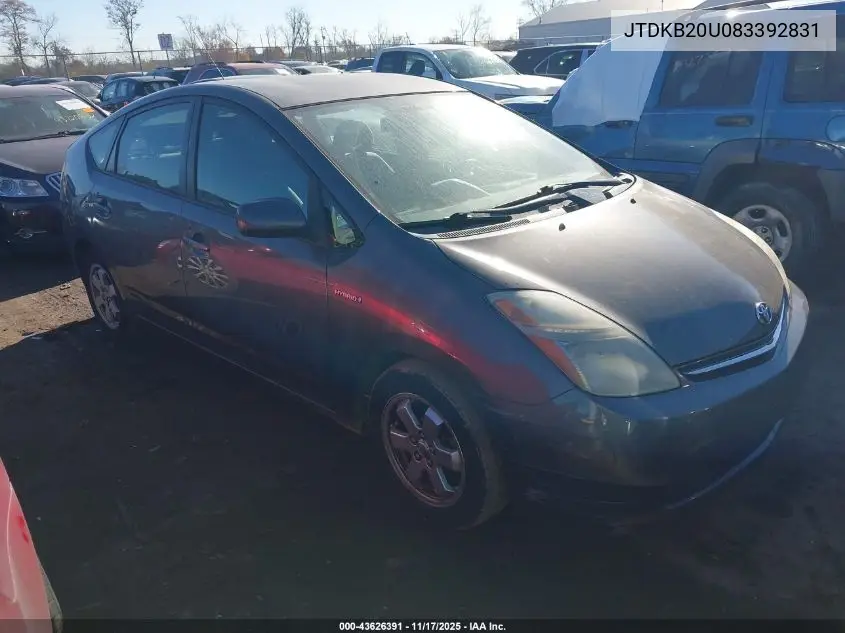 JTDKB20U083392831 2008 Toyota Prius