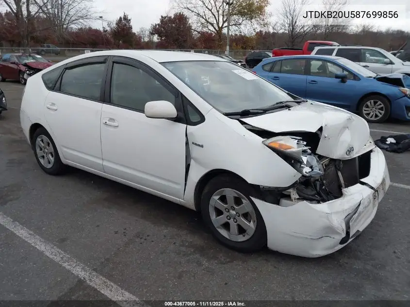 JTDKB20U587699856 2008 Toyota Prius