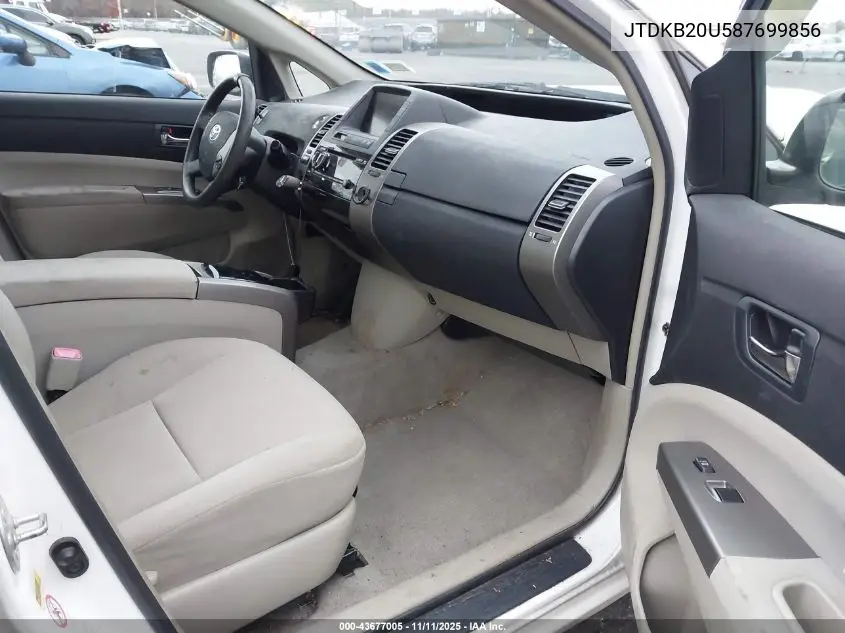 JTDKB20U587699856 2008 Toyota Prius