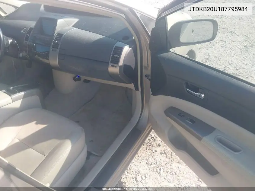 JTDKB20U187795984 2008 Toyota Prius