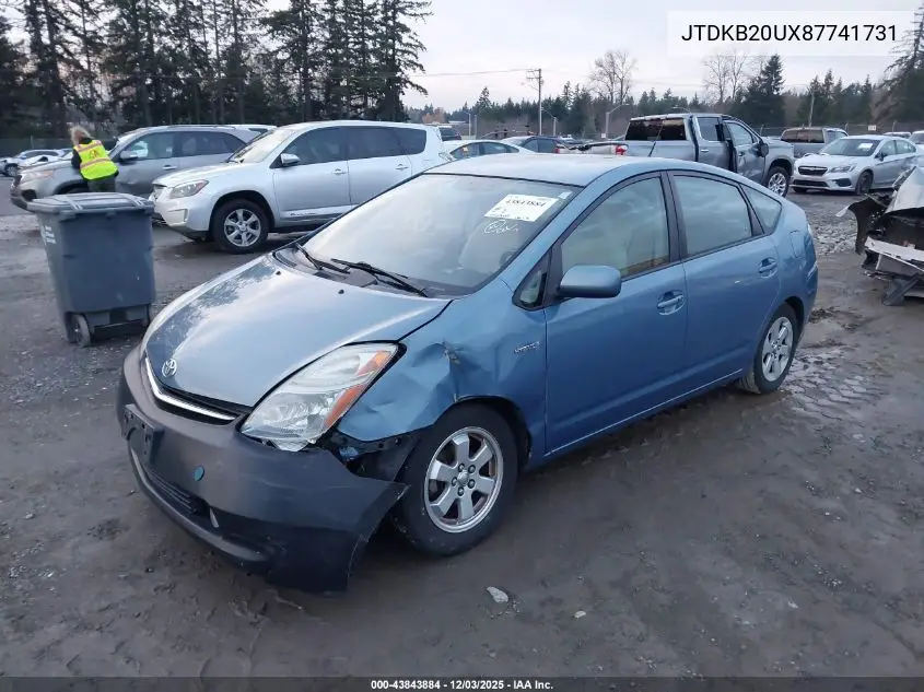 JTDKB20UX87741731 2008 Toyota Prius