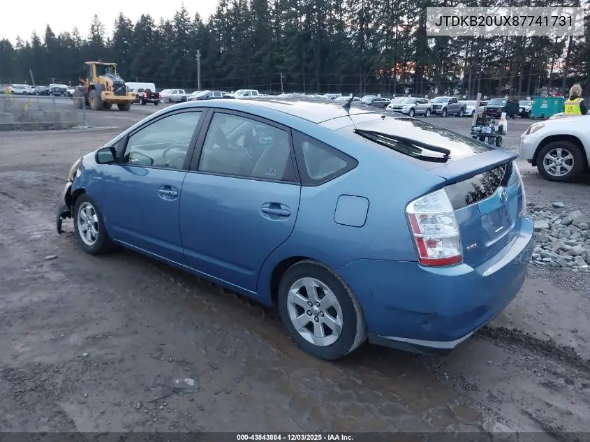JTDKB20UX87741731 2008 Toyota Prius