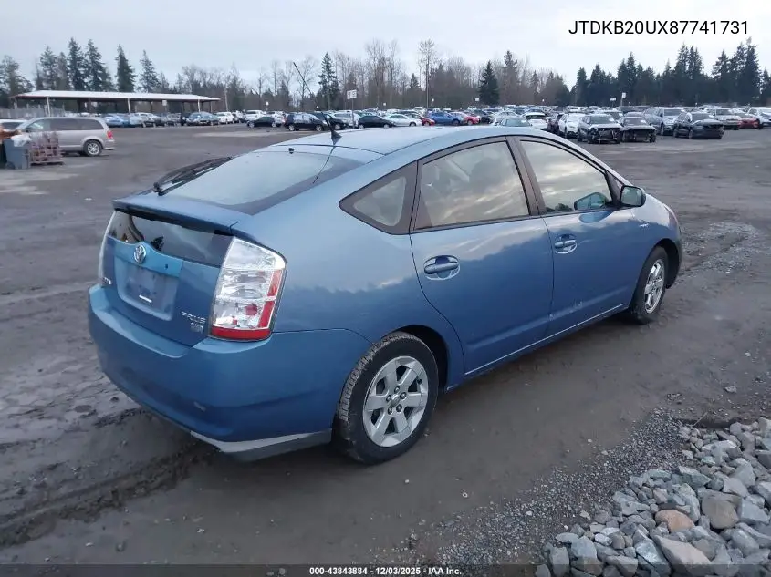 JTDKB20UX87741731 2008 Toyota Prius