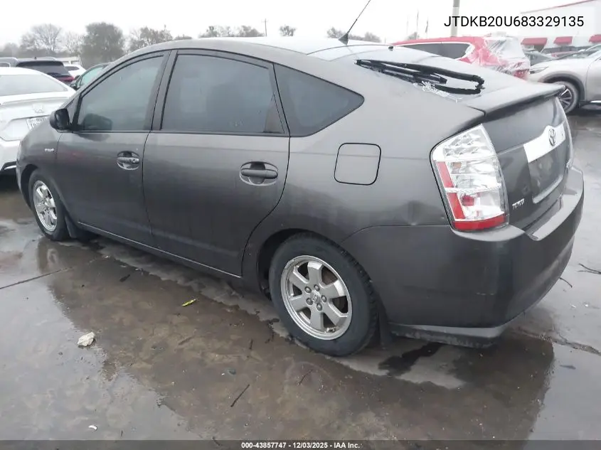 JTDKB20U683329135 2008 Toyota Prius