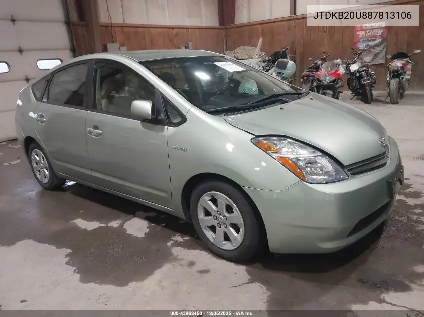 JTDKB20U887813106 2008 Toyota Prius