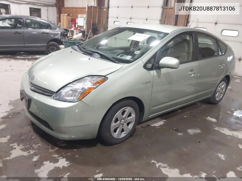 JTDKB20U887813106 2008 Toyota Prius