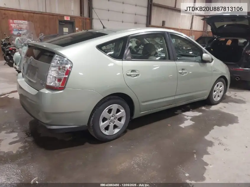 JTDKB20U887813106 2008 Toyota Prius