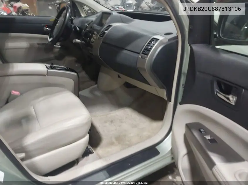 JTDKB20U887813106 2008 Toyota Prius