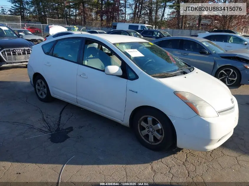 JTDKB20U883415076 2008 Toyota Prius