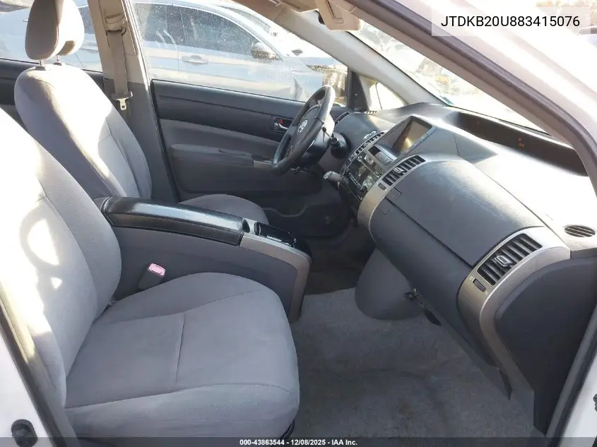 JTDKB20U883415076 2008 Toyota Prius