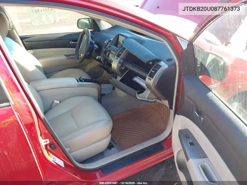 JTDKB20U087761373 2008 Toyota Prius