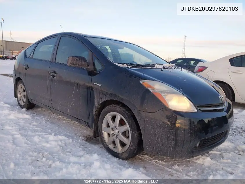JTDKB20U297820103 2009 Toyota Prius
