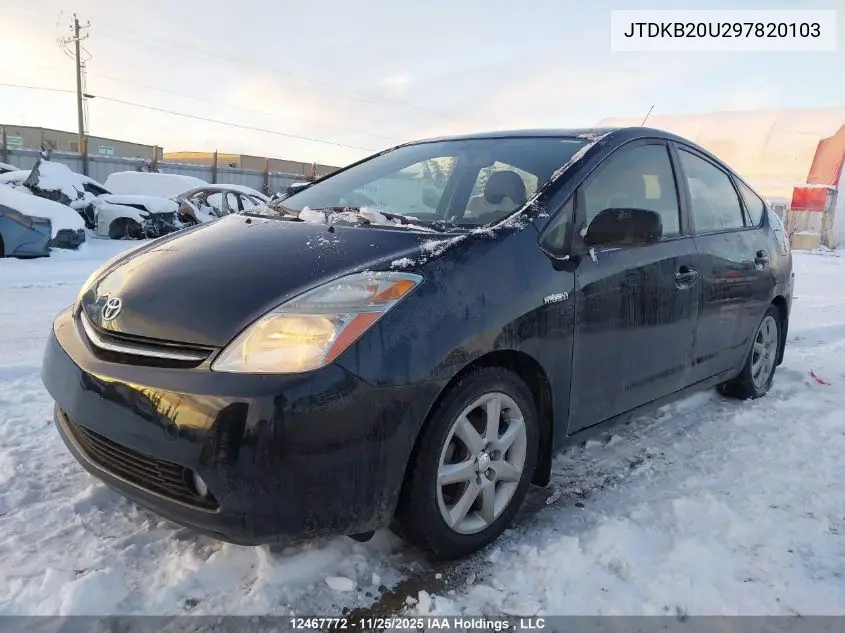 JTDKB20U297820103 2009 Toyota Prius