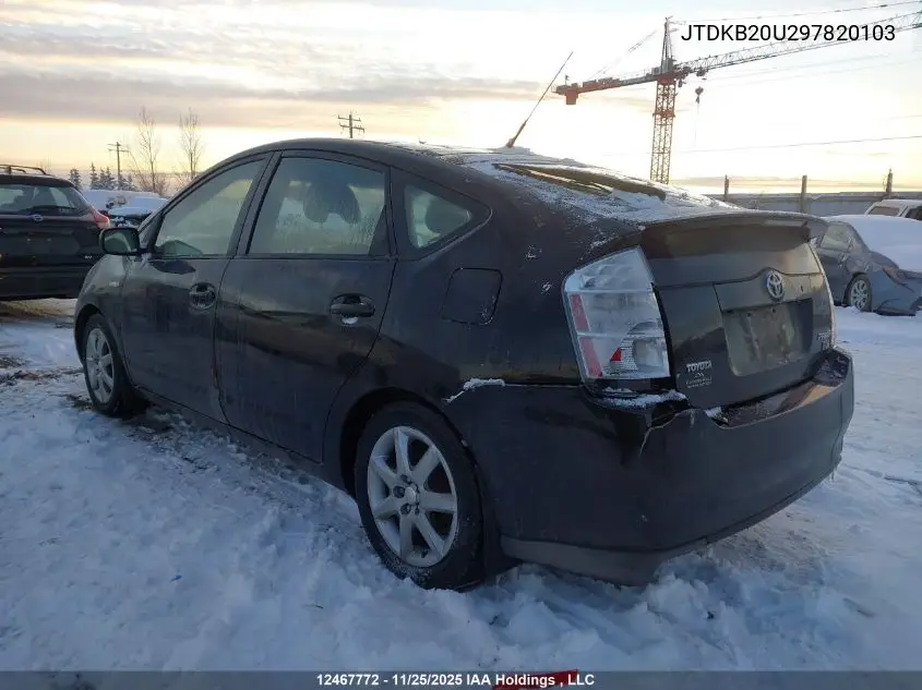 JTDKB20U297820103 2009 Toyota Prius